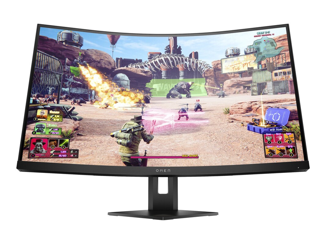 hp curved 27 monitor