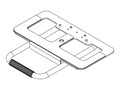 Kramer K-BAR-CAMERA-BRACKET, 60-1000499                    , 41882614, Monitor & Display Accessories
