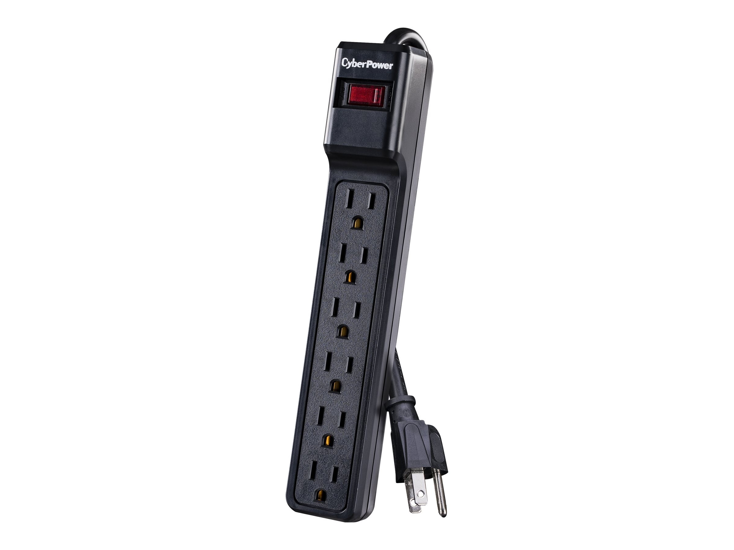 CyberPower Essential Series Surge Protector 1200 Joules (6) (CSB6012)
