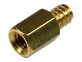 StarTech.com PC Mounting #6-32 to M3 Metal Jack Screw Standoff, 50-Pack, SCREWNUTM, 5298029, Premise Wiring Equipment