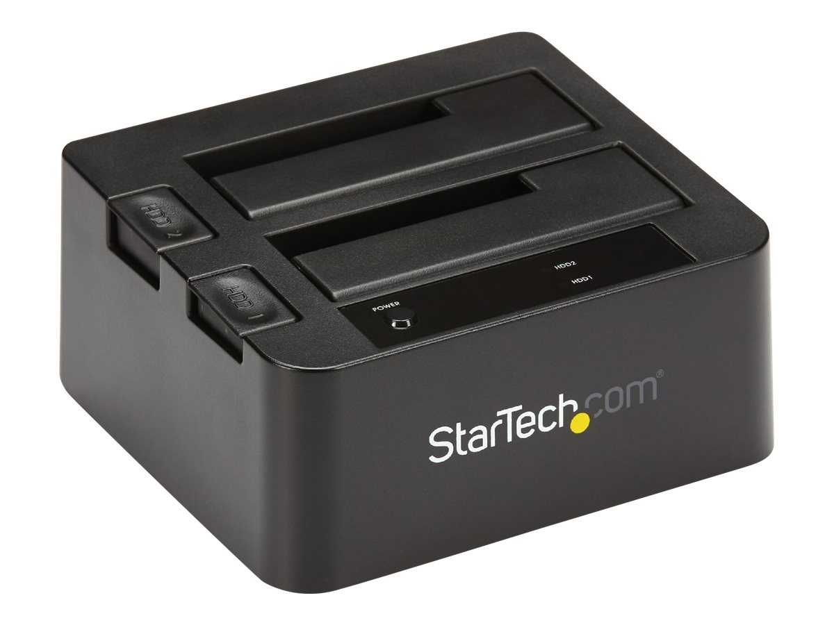 StarTech.com 2-Bay USB 3.1 to SATA Hard Drive Bay Docking (SDOCK2U313)