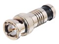 C2G Compression BNC Connector for RG6, Pack of 10, 41125, 9793351, Cable Accessories