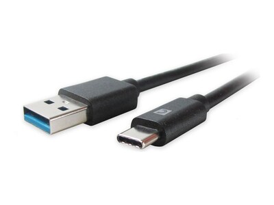 Comprehensive USB 3.0 Type C (USB-C) to USB Type A M M Cable, Black, 10ft, USB3-CA-10ST, 30904019, Cables