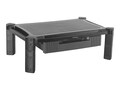 StarTech.com Monitor Riser Standing Desk - Large (19.7”) - Height Adjust, MONSTADJDL, 33803133, Stands & Mounts - Desktop Monitors