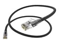 UNC ClearFit Cat6 Patch Cable, Snagless, Black, 10ft, 10059, 11952242, Cables