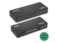 Plugable 12-in-1 USB-C Docking Station w  Triple 4K Display Support, UD-6950PDZ, 41376103, Docking Stations & Port Replicators