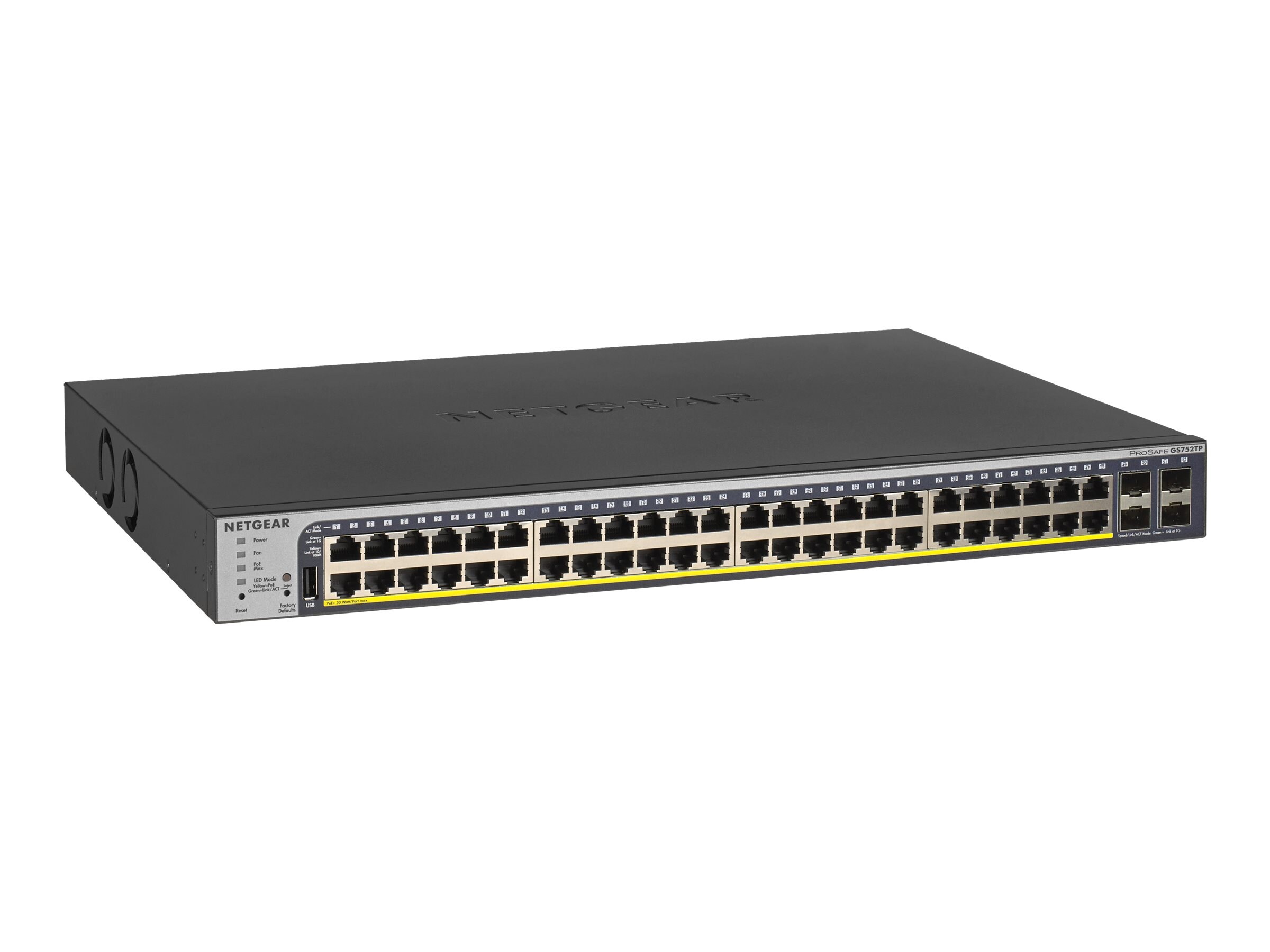 Netgear 52PT GE POE SMART SWI (GS752TP-300NAS)