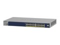 Netgear 28PT GE POE SMART SWI, GS728TPP-300NAS, 41637135, Network Switches