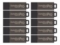 Centon Electronics 16GB Pro USB 2.0 Flash Drives - Gray (10-pack), DSP16GB10PK, 9445153, Flash Drives