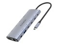 CODi USB-C 12-IN-1 MULTI-PORT HUB, HB012-1                       , 41921643, Docking Stations & Port Replicators