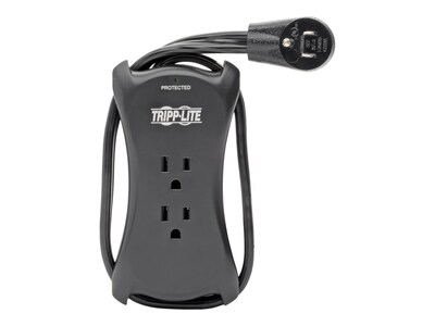 Tripp Lite Versatile Mobile Surge Suppressor 1050 Joules, (3) 5-15R Outlets, TRAVELER3USB, 10113711, Surge Suppressors