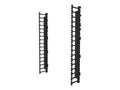 C2G Vertical Cable Management Kit for 18RU Swing-Out Wall Mount Cabinet, SWMVFK18RU, 35130307, Rack Cable Management