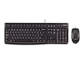 Logitech Desktop MK120 Slim Keyboard Mouse Combo, USB, Black, 920-002565, 11445110, Keyboard/Mouse Combinations Logitech Desktop MK120 Slim Keyboard Mouse Combo, USB, Black, 920-002565, 11445110, Keyboard/Mouse Combinations