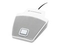 Sennheiser SpeechLine Wired Microphone Cardioid On-Table Boundary Mic w  Mic Button & LED, White, 505616, 18373471, Microphones & Accessories