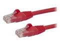 StarTech.com CAT6 Snagless Gigabit Wire 100W PoE 650 MHz Ethernet Patch Cable, Red, 4ft, N6PATCH4RD, 34175108, Cables