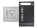 Samsung 64GB USB 3.1 FIT Plus Flash Drive, MUF-64AB/AM, 35858437, Flash Drives