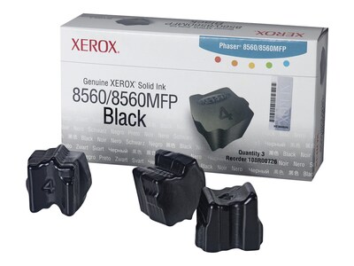 Xerox Black Solid Ink Sticks for Phaser 8560 & 8560 MFP, 108R00726, 7438030, Toner and Imaging Components - OEM