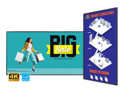 Planar 50 UHD D-LED Back Monitor, 998-3475-00, 41788127, Monitors - Large Format Planar 50 UHD D-LED Back Monitor, 998-3475-00, 41788127, Monitors - Large Format