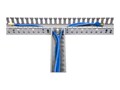StarTech.com 2x2in Open Slot Wiring Cable Raceway Duct Server Rack Cable Manager Cover, TAA, AD2X2, 5315263, Premise Wiring Equipment