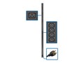 Tripp Lite Single-Phase Basic PDU, 3.7kW 208 230V, 32 C13 & 6 C19 Outlets, L6-20P Input, Black, 10 ft., PDUV20HVL6-72, 41209815, Power Distribution Units