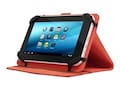 Aluratek Universal Tablet Folio Case Stand 7 w  Multiple Viewing Angles, Red, AUTC07FR, 31196350, Carrying Cases - Tablets & eReaders