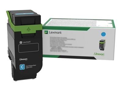 Lexmark Cyan Return Program Toner Cartridge for CS531dw, CS632dwe, CX532adwe & CX635adwe , 75M10C0, 41608987, Toner and Imaging Components - OEM