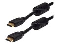 Monoprice 28AWG 4K High Speed HDMI M M Cable, Black, 6ft, 3992, 35820076, Cables