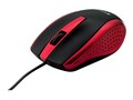 Verbatim Corded Notebook Optical Mouse, Red, 99742, 34196291, Mice & Cursor Control Devices