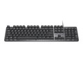 Logitech K845 Backlit Mechanical Keyboard with Logitech Red Switches, 920-009859, 41170211, Keyboards & Keypads