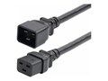 StarTech.com 20A 250V 12AWG IEC 60320 C19 to C20 Heavy Gauge Power Extension Cord, Black, 2ft, BA16-2200-POWER-CORD, 41740326, Power Cords StarTech.com 20A 250V 12AWG IEC 60320 C19 to C20 Heavy Gauge Power Extension Cord, Black, 2ft, BA16-2200-POWER-CORD, 41740326, Power Cords