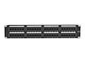 Black Box Cat5e Patch Panel, 48-Port, JPM5E48A, 10531227, Patch Panels Black Box Cat5e Patch Panel, 48-Port, JPM5E48A, 10531227, Patch Panels