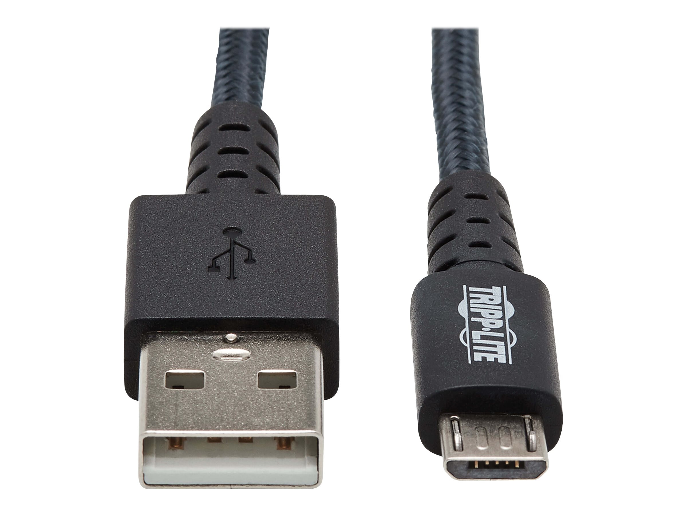 Tripp Lite Heavy-Duty Type to USB Micro-B MM Cable (U050-010-GY-MAX)