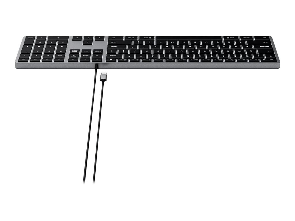 SATECHI USB-C SLIM BACKLIT KEYBOARD WITH NUMBER PAD - Thumbnail 3