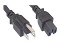 ENET Power Cable NEMA 5-15P to C15 8ft, N515-C15-8F-ENC, 32031012, Power Cords