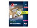 Avery 5 x 4 White Labels (100 Labels-Per-Box), 05526, 41247678, Paper, Labels & Other Print Media