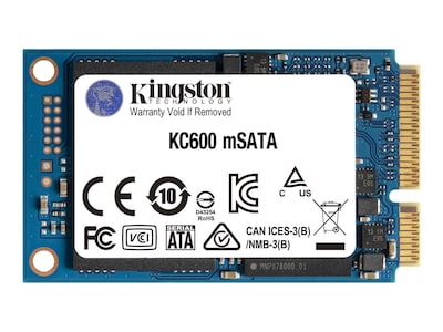 Kingston 1024GB KC600 mSATA 6Gb s Solid State Drive, SKC600MS/1024G, 41244698, Solid State Drives - Internal Kingston 1024GB KC600 mSATA 6Gb s Solid State Drive, SKC600MS/1024G, 41244698, Solid State Drives - Internal