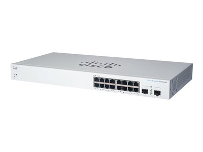 Cisco CBS220 Smart 16-port GE PoE, CBS220-16P-2G-NA, 41280424, Network Switches Cisco CBS220 Smart 16-port GE PoE, CBS220-16P-2G-NA, 41280424, Network Switches