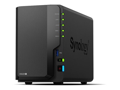 Synology DiskStation DS225+ Compact Data Storage for Home & Edge, DS225+ , 42022079, Network Attached Storage Synology DiskStation DS225+ Compact Data Storage for Home & Edge, DS225+ , 42022079, Network Attached Storage