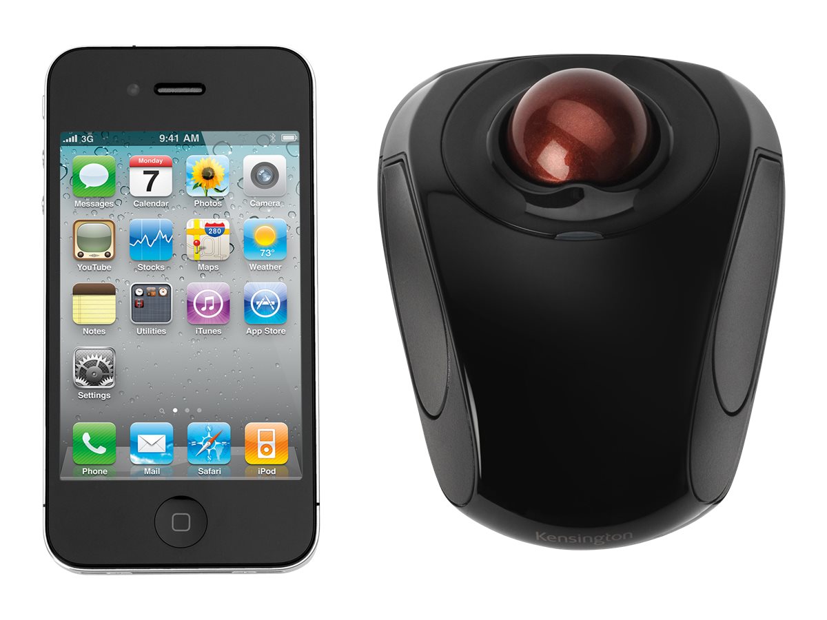 Kensington Wireless Orbit Trackball Mouse 2.4GHz Nano Receiver