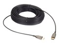 Black Box 8K60 DisplayPort 1.4 Active Optical Cable, Black, 100m, AOC-HL-DP4-100M, 36886931, Cables