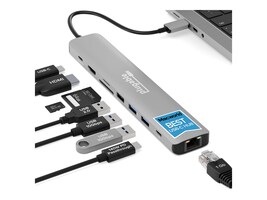 Plugable Technologies USBC-9IN1E                     Main Image from Right-angle