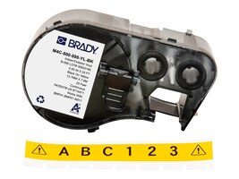 Brady Corp. M4C-500-595-YL-BK              Main Image from Front
