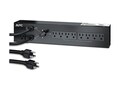 APC Service Bypass PDU, 150VA, 120V, 15amp, NEMA 5-15P Input, 8ft Cord, (8) NEMA 5-15R, SBP1500RM, 13023519, Battery Backup Accessories