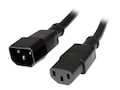StarTech.com IEC C14 to C13 15A 125V 14AWG Heavy Duty Extension Cord, 6ft, PXT100146, 13319475, Power Cords StarTech.com IEC C14 to C13 15A 125V 14AWG Heavy Duty Extension Cord, 6ft, PXT100146, 13319475, Power Cords