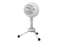 Logitech Blue Snowball USB ACCSMICROPHONE-White Snowball Blue , 988-000073, 37537451, Microphones & Accessories