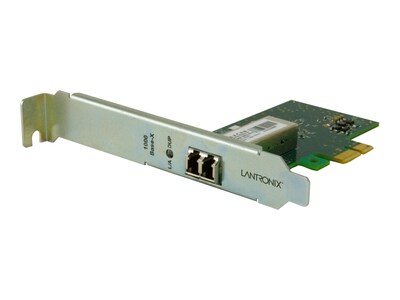 Lantronix Network Interface Card CTLR1000Base-X NIC PCIELCMM 3.3V STD LP, N-GXE-LC-02, 35952941, Network Adapters & NICs