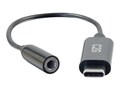 C2G USB-C to 3.5mm AUX M F Adapter , 54426, 36961903, Adapters & Port Converters