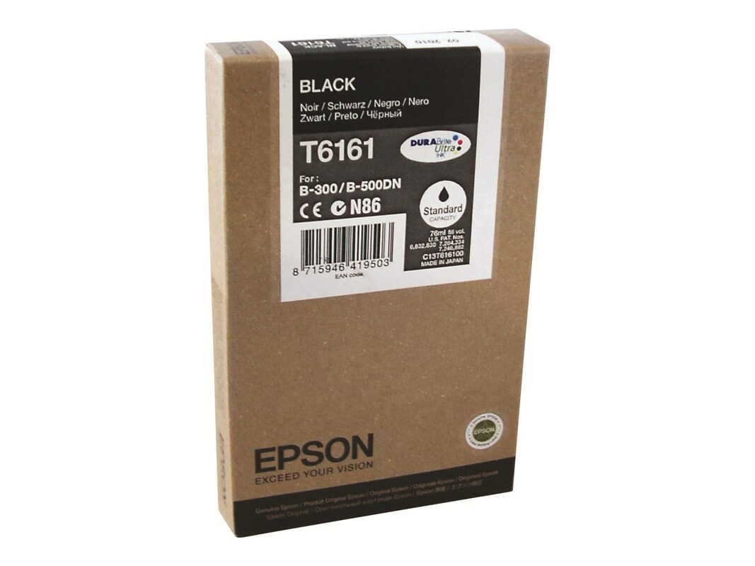 T616100 DURABrite Ultra Ink, 3000 Page-Yield, Black T616100 DURABrite Ultra Ink, 3000 Page-Yield, Black