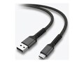 CODi USB Type A to USB Type C M M Braided Nylon Charge & Sync Cable, 6ft, A01061, 41504841, Cables