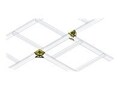 L-Com HORIZ T Splice HDWR,6PR , CLH-HTS-6, 36965066, Rack Mount Accessories